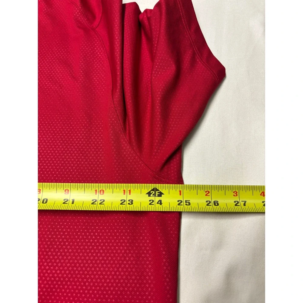Nike Tiger Woods Collection Mens XL Red Dri-FIT Golf Polo Shirt 639824-687